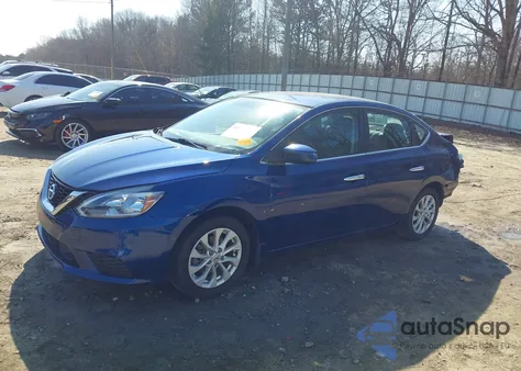 2018 Nissan Sentra Sv z USA, uszkodzony, nr VIN 3N1AB7AP6JY292069